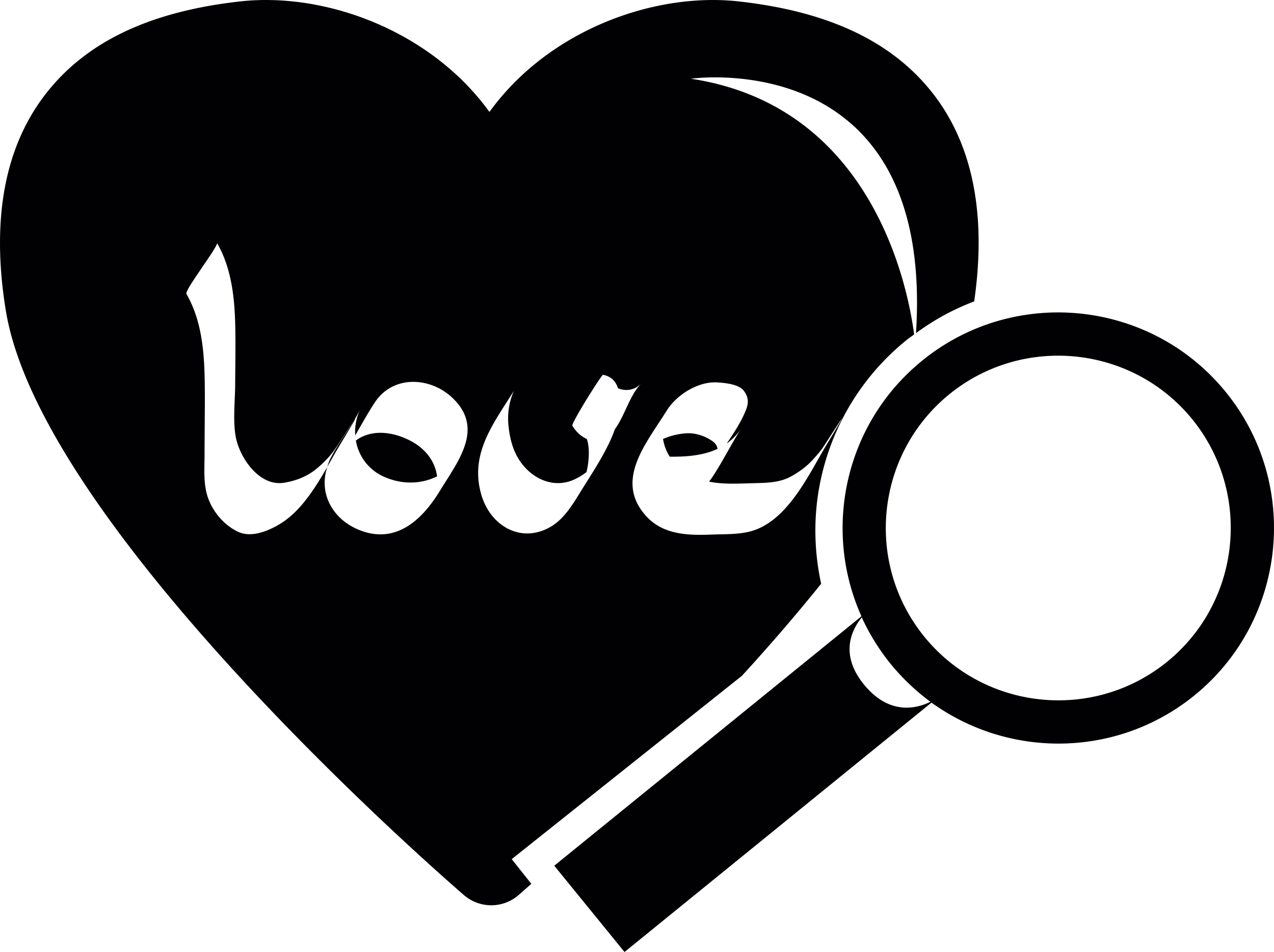 Love Search Contour Svg Vector Free Vectors